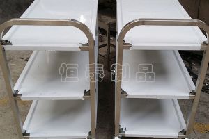定制鈑金加工醫用不銹鋼推車-【恒宇泰】擁有醫療器械加工生產經驗的廠家