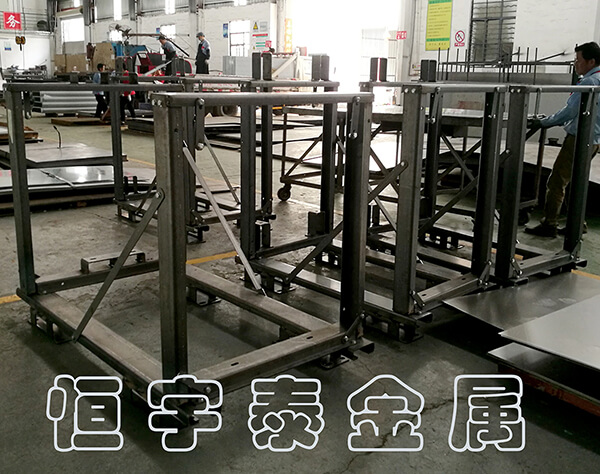 進行不銹鋼加工時 使用角鋼作為不銹鋼制品